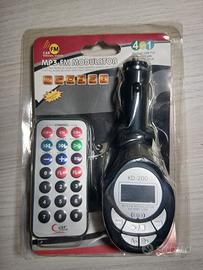 Lettore trasmettitore modulatore mp3 fm auto