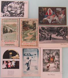 Buon Natale, Buon Anno - cartoline anni 30