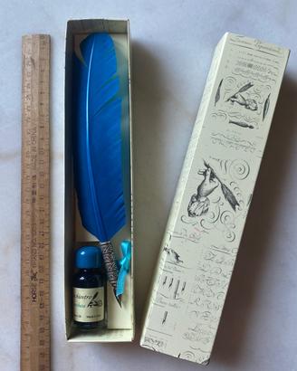 Set per Calligrafia con Penna d’oca e inchiostro