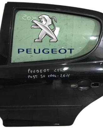 PORTIERA POSTERIORE SINISTRA PEUGEOT 207 1° Serie