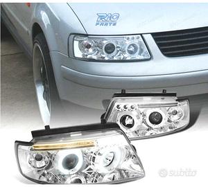 FARI PER VOLKSWAGEN VW PASSAT 3B 96-00 ANGEL EYES 