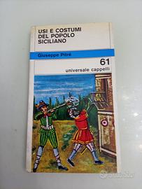 Usi e costumi del popolo siciliano autore Pitrè