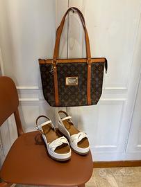 ‼️WOW  Borsa e sandali perfetti