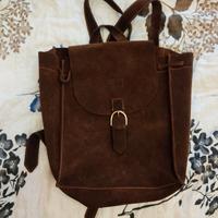 borsa zaino  scamosciato Nannini originale