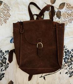 borsa zaino  scamosciato Nannini originale
