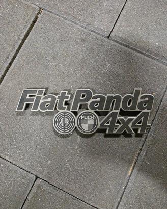 Stemma Fiat Panda prima serie