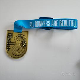 Kit Napoli City Half Marathon medaglia e maglia M