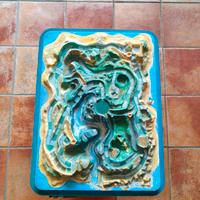 l'isola di fuoco, tabellone plancia 