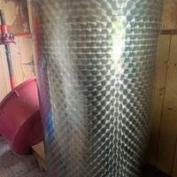 Botte 1000 L in acciaio inox 18/10 completa