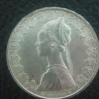 Moneta argento 500 lire