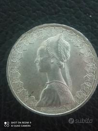 Moneta argento 500 lire