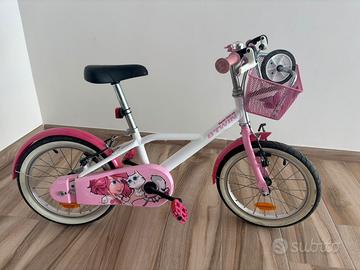 bicicletta per bambina da 16