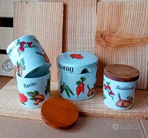 Barattoli  anni '60  porcellana  Gerold Bavaria