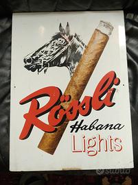 targa pubblicitaria Rossli 