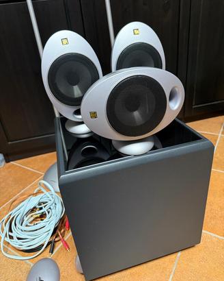 Impianto Home Theater 5.1 KEF HTS2001 + sub