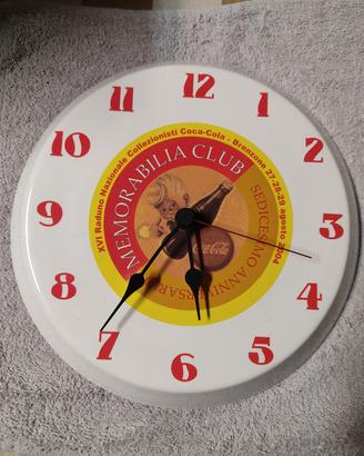 orologio pubblicitario Coca-cola 