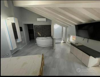 Stezzano ampio openspace tutto incluso