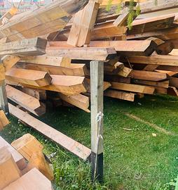 Travame in legno massiccio