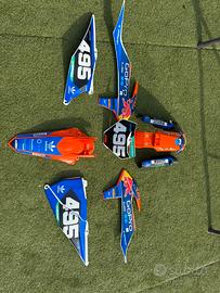 Kit di plastiche ktm 125 sx 2019-2022