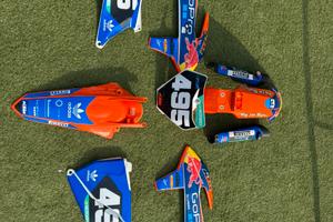 Kit di plastiche ktm 125 sx 2019-2022