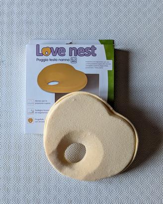 Cuscino anatomico neonati Love Nest