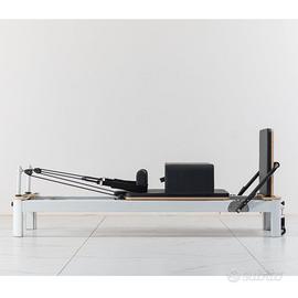 Reformer Pilates bianco in alluminio - Nuovo