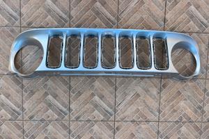 GRIGLIA ANTERIORE JEEP RENEGADE SILVER