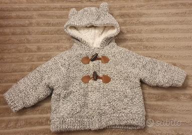 Cardigan bimbo grigio Prénatal neonato