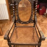 ANTICA POLTRONA TRONO