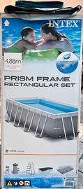piscina INTEX prism frame rectangular set