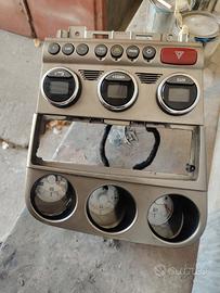 consolle centrale,comandi clima alfa 156 crosswag