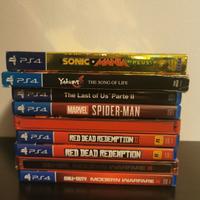 Giochi PS4 come Nuovi prezzi in descrizione 