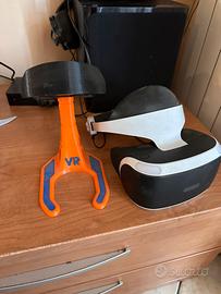 Playstation vr + fucile + telecamera+ gioco Bravo