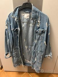 Giubbotto di Jeans Oversize Zara taglia S