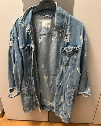 Giubbotto di Jeans Oversize Zara taglia S