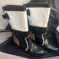 Stivali in pelle multicolor