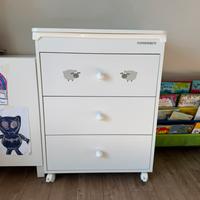 Fasciatoio Foppapedretti con vaschetta Mod. Pekos