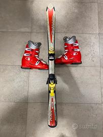 Scarponi e sci bambino