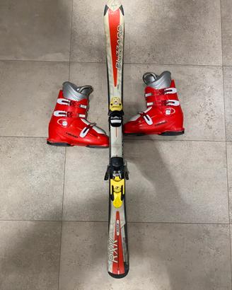 Scarponi e sci bambino