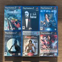 Lotto 6 giochi ps2 incluso gioco in omaggio