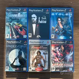 Lotto 6 giochi ps2 incluso gioco in omaggio