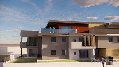 Appartamento bicamere con ampio terrazzo