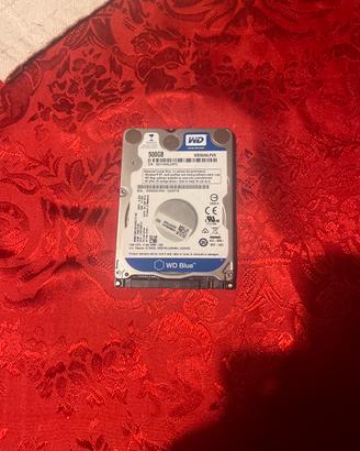 Hdd WD wd500lpvx portatile