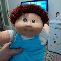 Bambola Rare Vintage Cabbage Patch Boy Blue rara