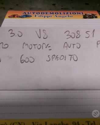 Albero motore bmw 3.0 v8