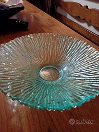 centro tavola in vetro 