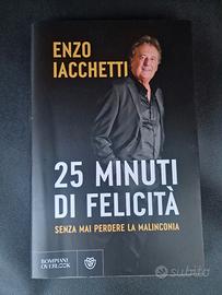 libro 25 minuti di felicità - Enzo Iacchetti