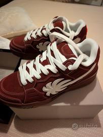 Scarpe Palm Agels 45 Suede Burgundy