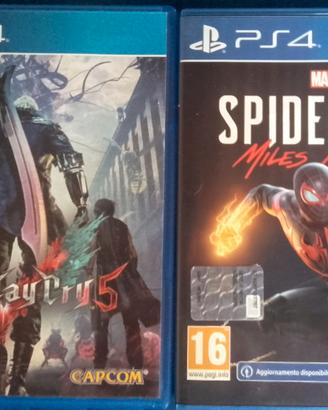 Lotto 2 giochi PS4 come nuovi