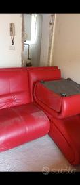 due divani in pelle. 
